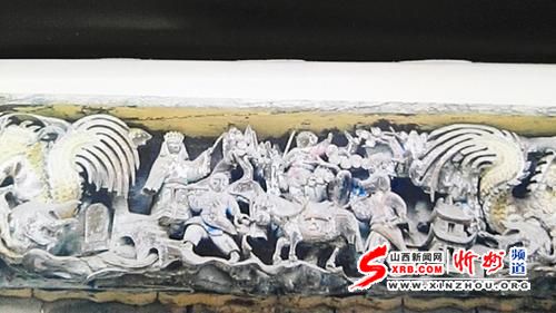 高平炎帝行宫西游记木雕 